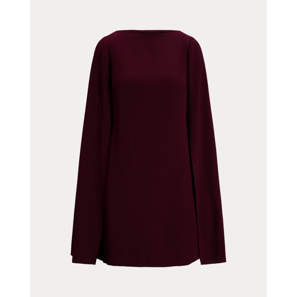 NEW Lauren Ralph Lauren Women's 8 Cape Georgette Cocktail Dress • Reg Price $195 - Picture 2 of 5